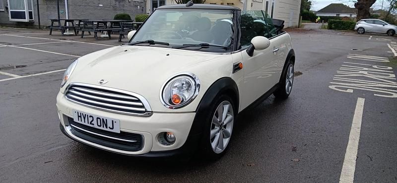 Used Mini Cooper Cabriolet 2012 White Cabriolet