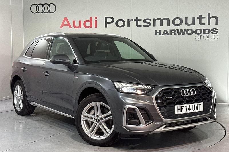 Grey New 2024 Audi Q5 S-Line SUV | £39,990 (Good price) - Image 1/4
