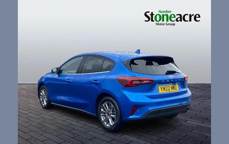 Used Ford Focus Style 125 HP (91 kW) 2022 Blue Hatchback