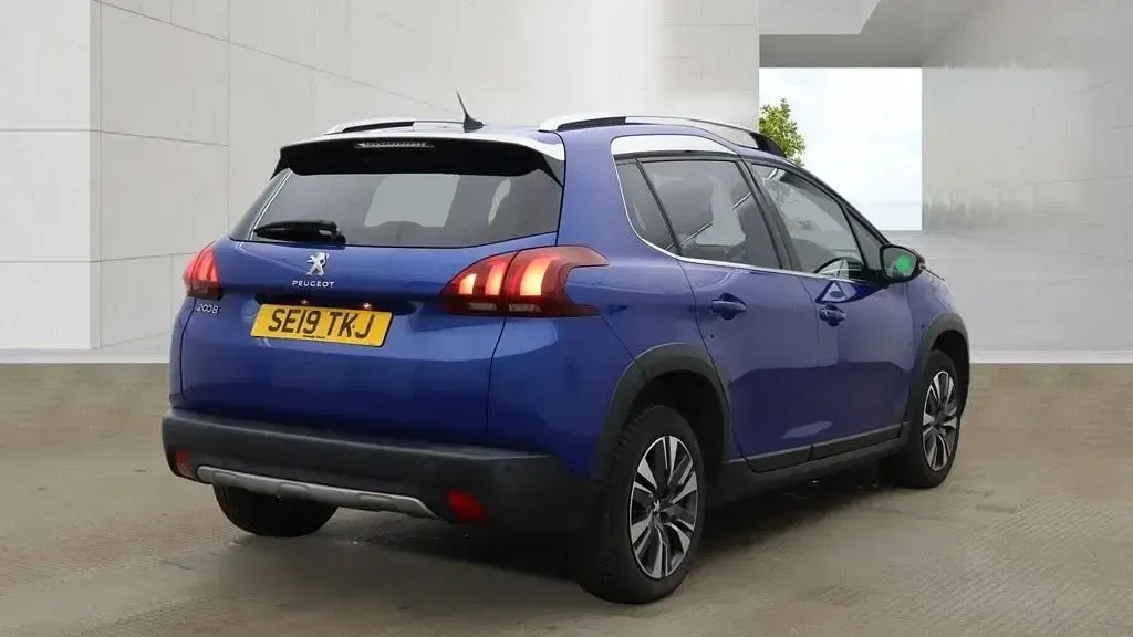 Used Peugeot 2008 Allure Premium 82 HP (60 kW) 2019 Blue SUV