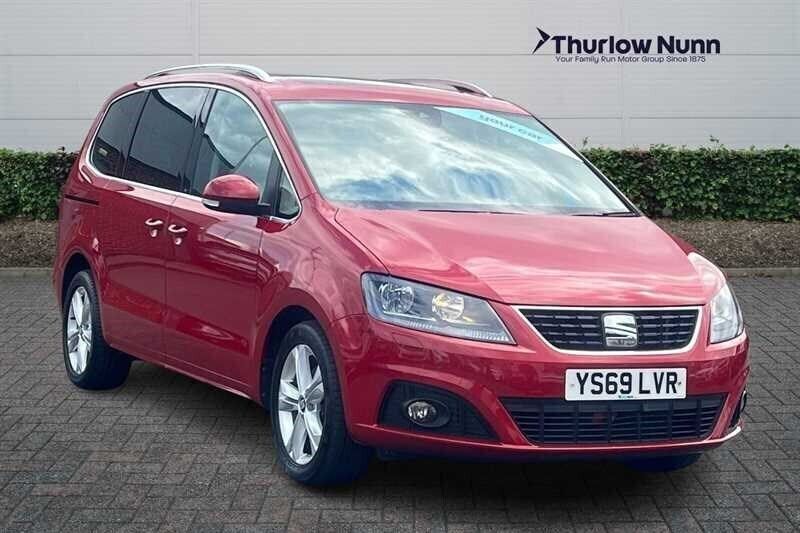 Red Used 2019 Seat Alhambra XCELLENCE MPV | £19,999 (Fair price) - Image 1/4
