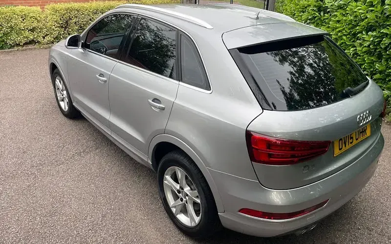 Used Audi Q3 Design 150 HP (110 kW) 2015 Silver SUV