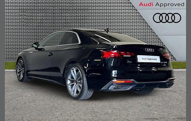 Used Audi A5 S-Line 200 HP (147 kW) 2024 Black Coupe