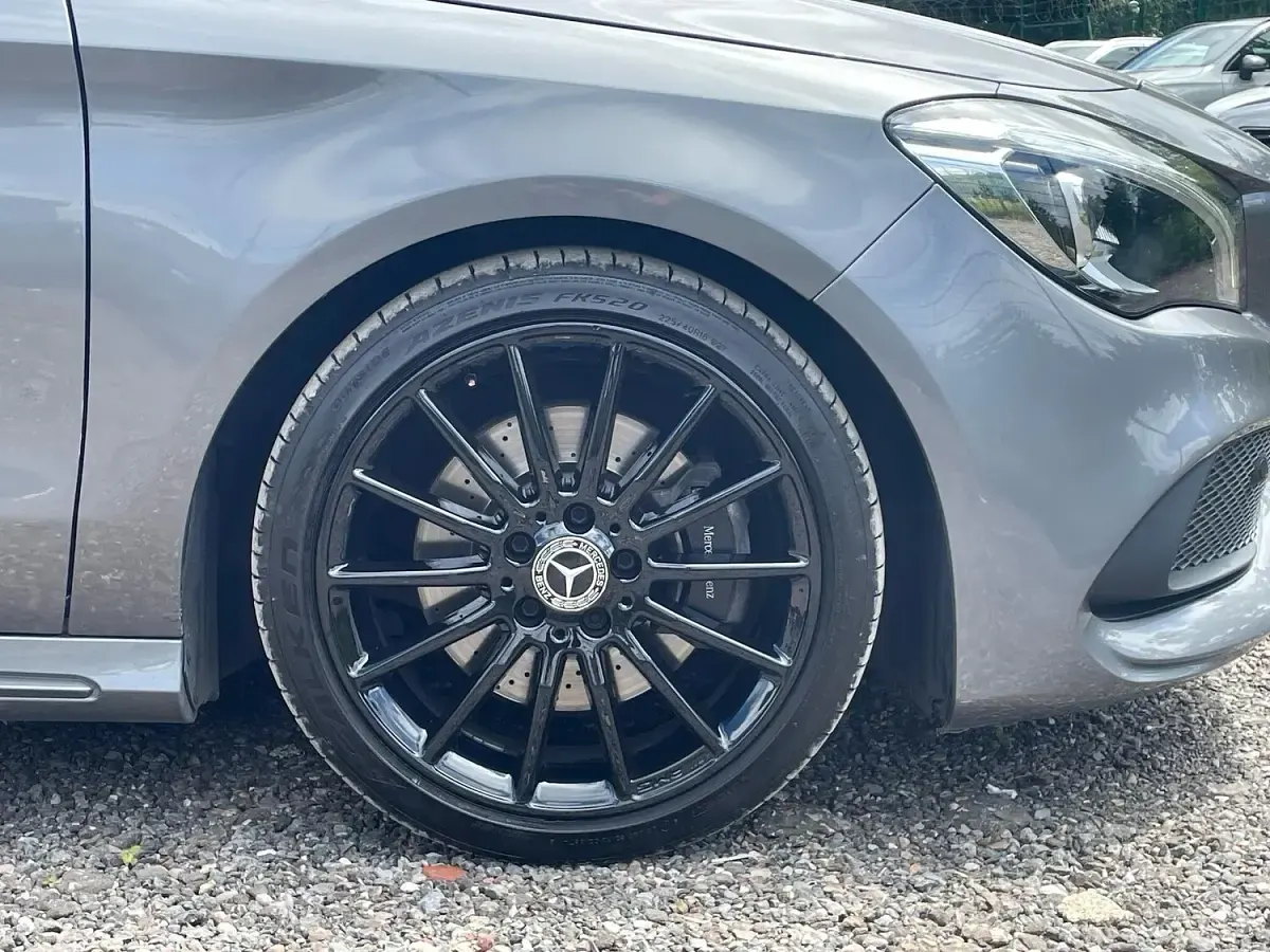 Used Mercedes CLA220 AMG line 170 HP (125 kW) 2019 Grey Coupe