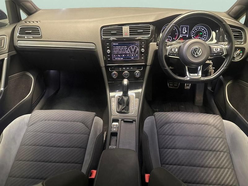 Used VW Golf VII R-line 150 HP (110 kW) 2019 Blue Hatchback