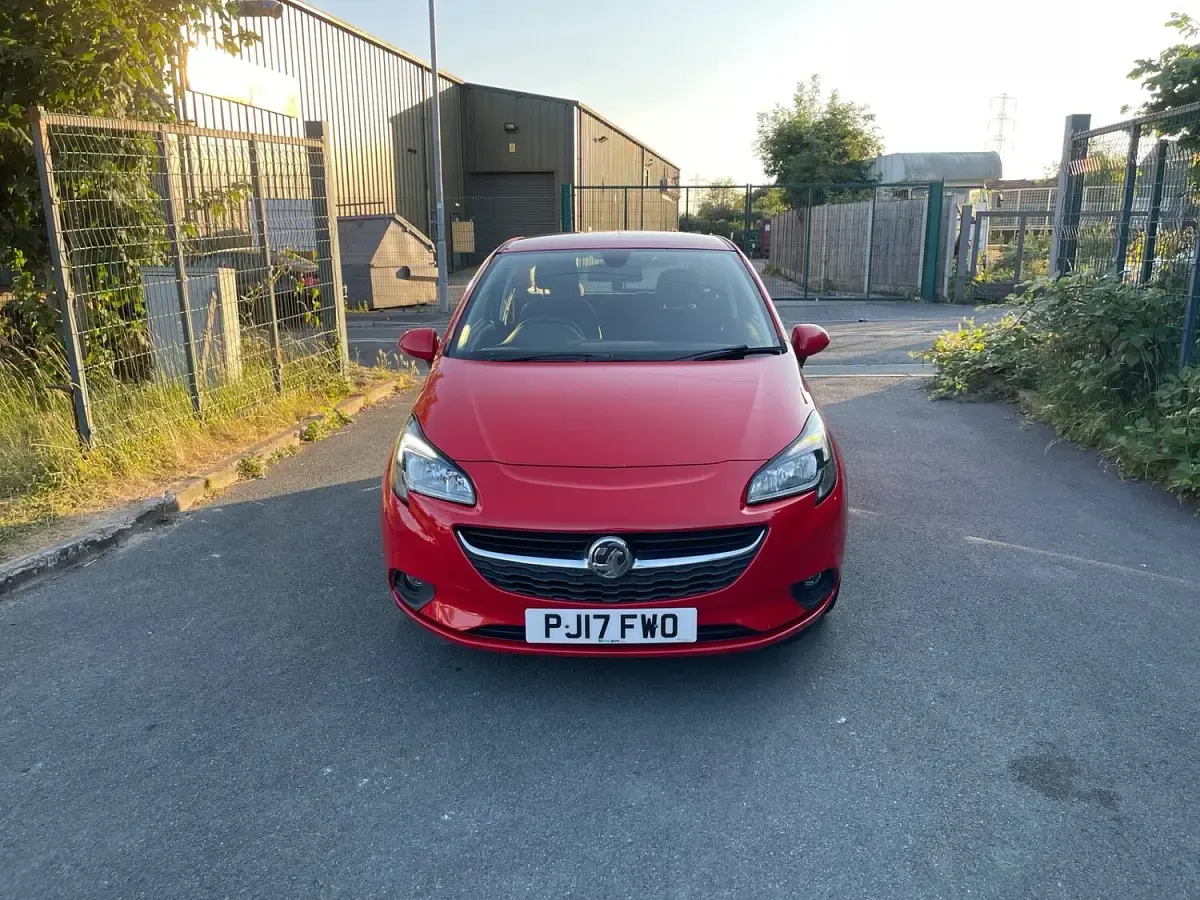 Used Vauxhall Corsa 75 HP (55 kW) 2017 Red Hatchback