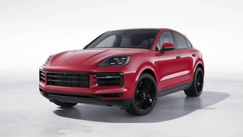 Carmine red Used 2024 Porsche Cayenne S SUV | £79,990 - Image 1/4