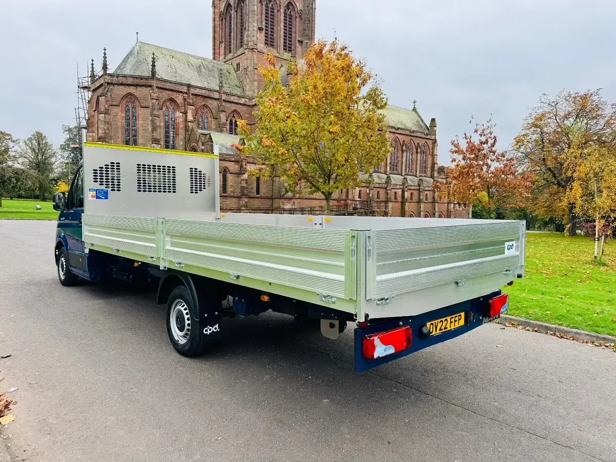 Used MAN TGE 2022 Blue Van
