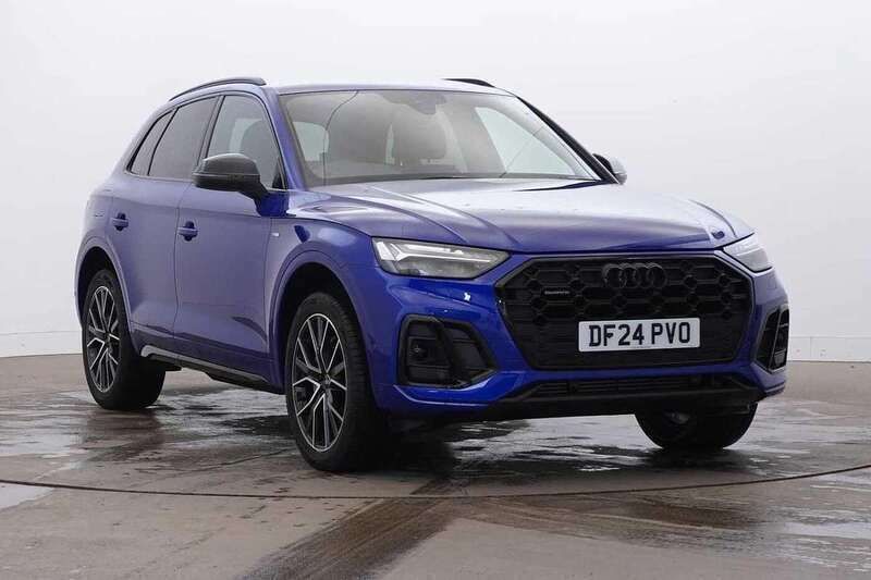 Blue Used 2024 Audi Q5 Black Edition SUV | £43,695 (A bit pricey) - Image 1/4