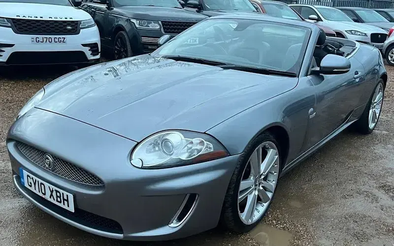 Used Jaguar XK 385 HP (283 kW) 2010 Grey Cabriolet