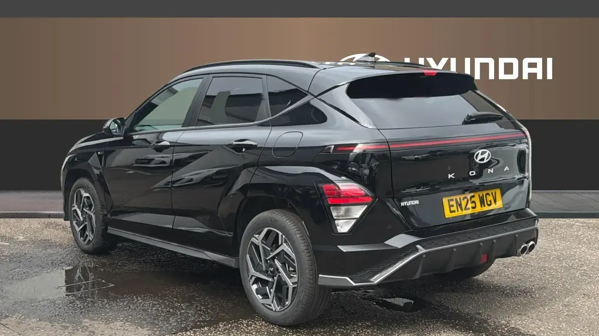 Used Hyundai Kona N Line 138 HP (101 kW) 2025 Black SUV