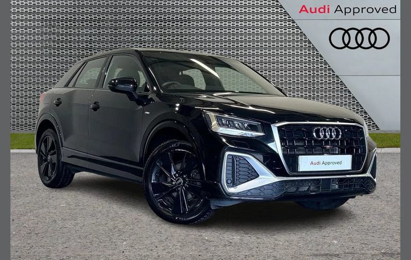 Black Used 2022 Audi Q2 S-Line SUV | £21,495 (Fair price) - Image 1/3