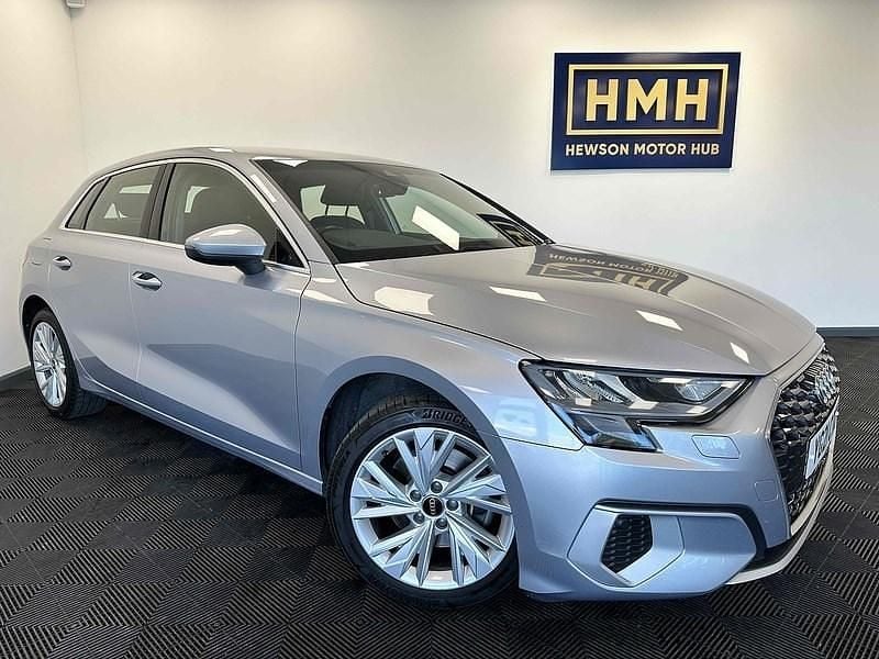 Silver Used 2021 Audi A3 e-tron Sport Hatchback | £14,750 (Good price) - Image 1/4