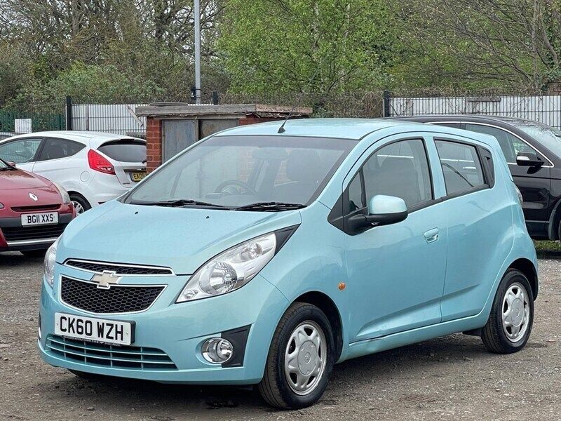 Blue Used 2010 Chevrolet Spark LS Hatchback | £1,495 (A bit pricey) - Image 1/4