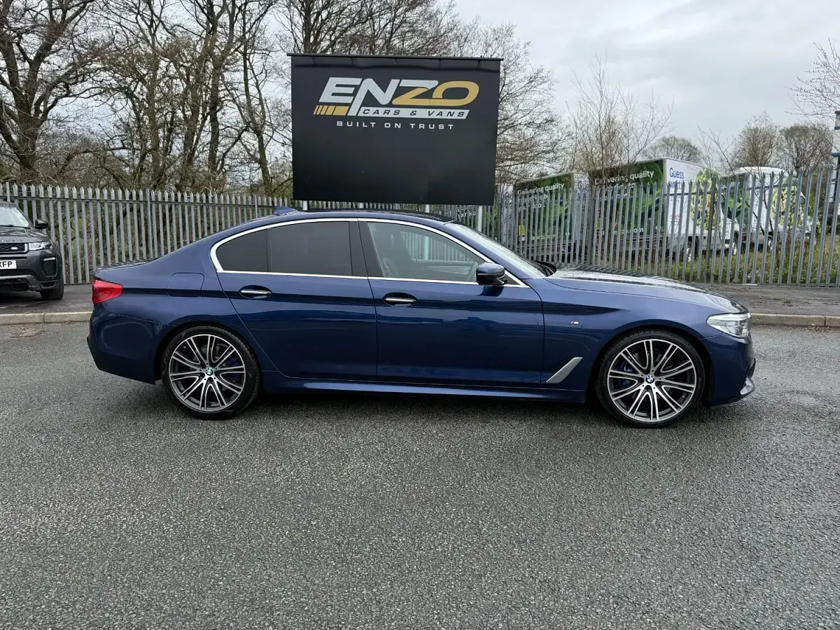 Used BMW 530 M Sport 2017 Blue Sedan