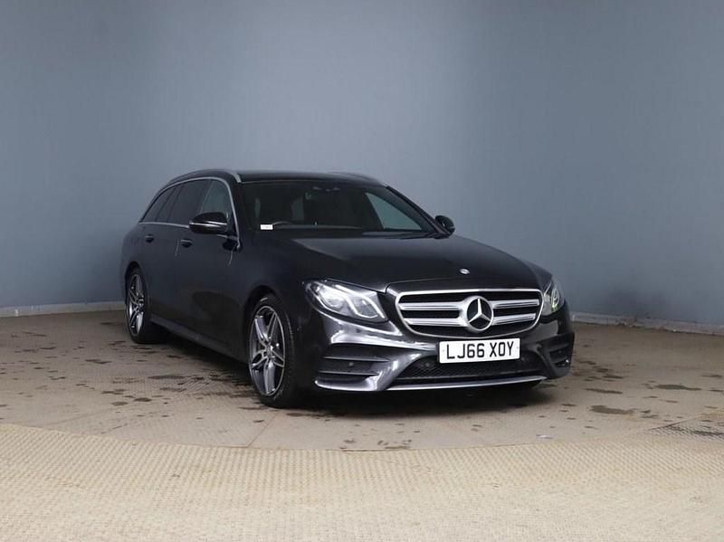 Used Mercedes E220 AMG line 2016 Black Estate