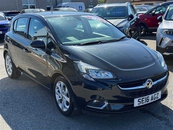 Black Used 2016 Vauxhall Corsa SRi Hatchback | £7,495 (Expensive) - Image 1/1