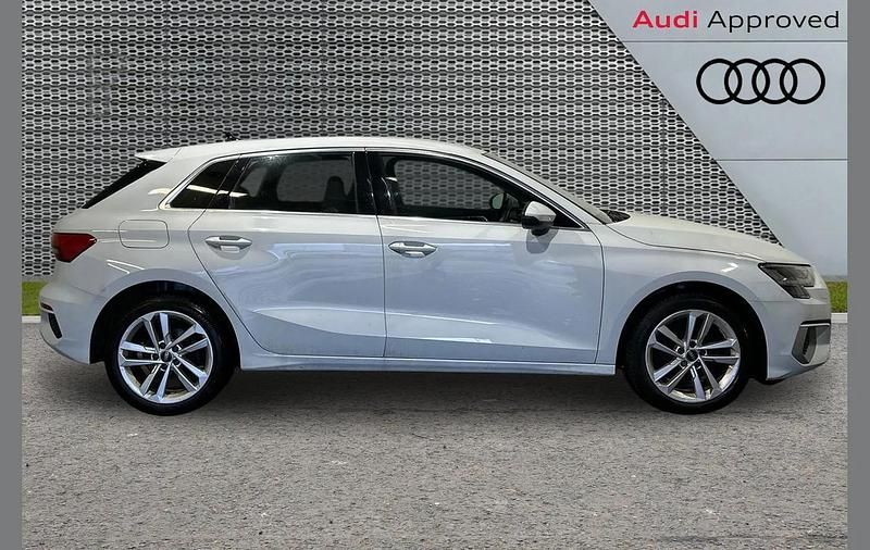 Used Audi A3 Sport 147 HP (108 kW) 2024 White Hatchback