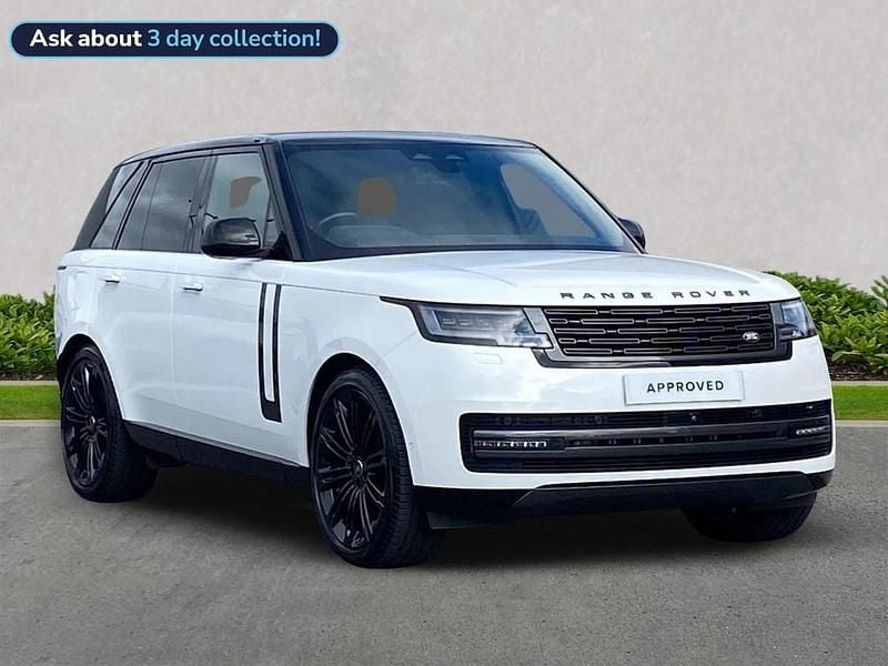 White Used 2025 Land Rover Range Rover SE SUV | £98,471 (Fair price) - Image 1/4