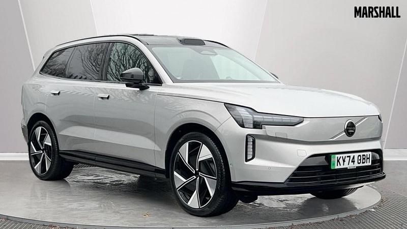 Silver Used 2024 Volvo EX90 Performance SUV | £73,707 - Image 1/4