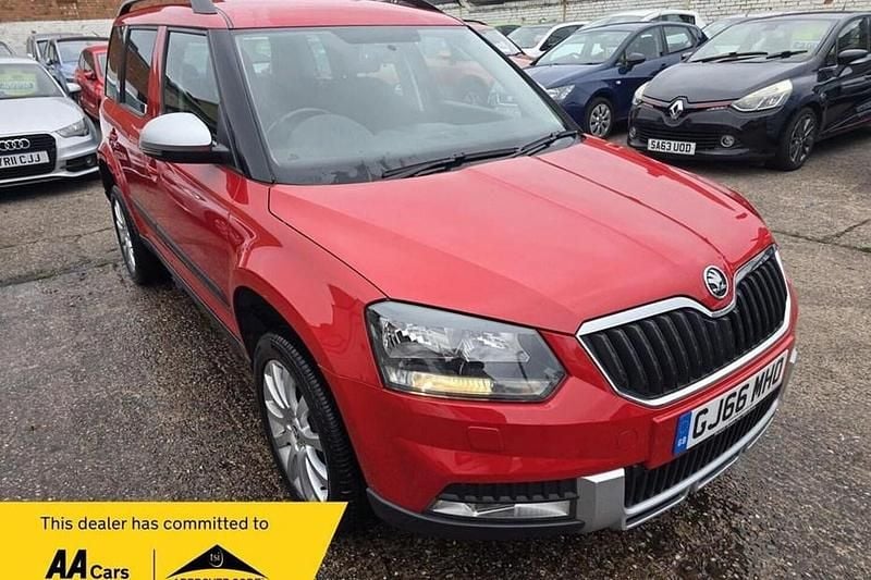 Red Used 2016 Skoda Yeti SE SUV | £7,985 (Fair price) - Image 1/1