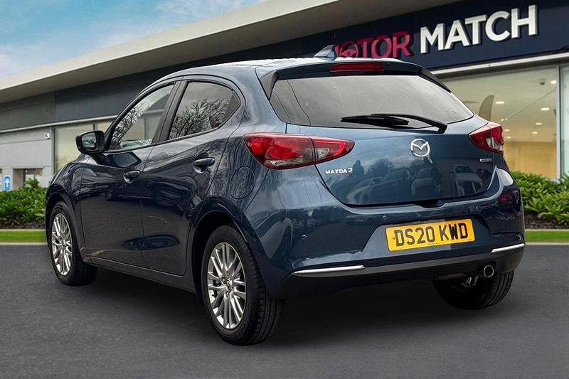 Used Mazda 2 Inclusive 2020 Blue Hatchback