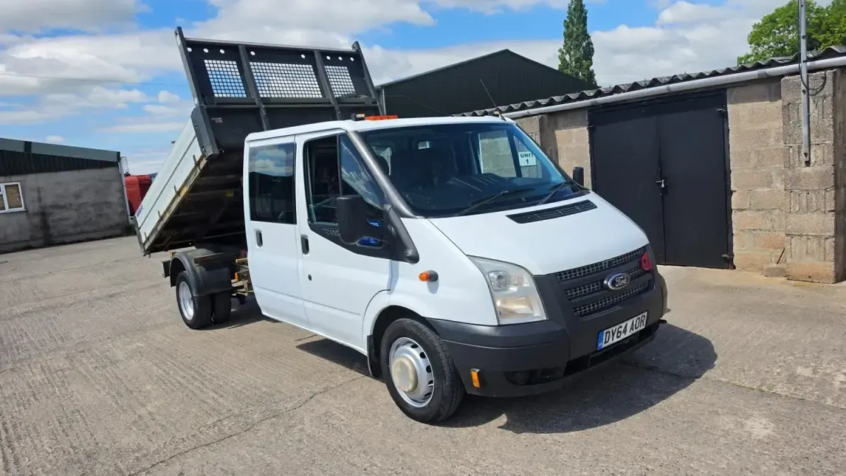Usado Ford Transit 125 HP (91 kW) 2014 Branco Cabrios