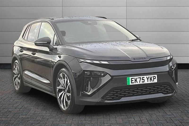 Black magic Used 2025 Skoda Elroq SportLine SUV | £34,490 (Fair price) - Image 1/3