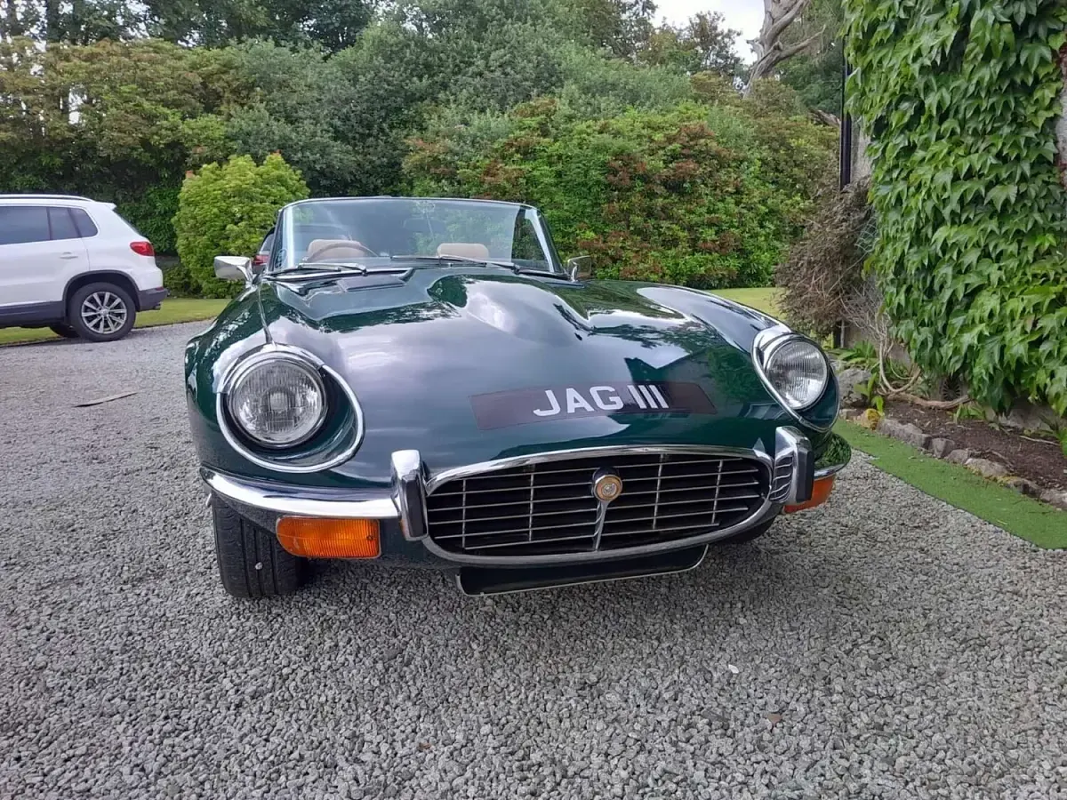 Used Jaguar E-Type 1972 Green Cabriolet