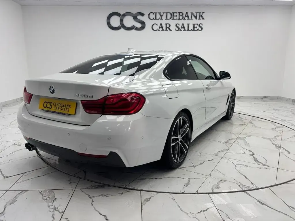 Used BMW 420 M Sport 190 HP (139 kW) 2019 White Coupe