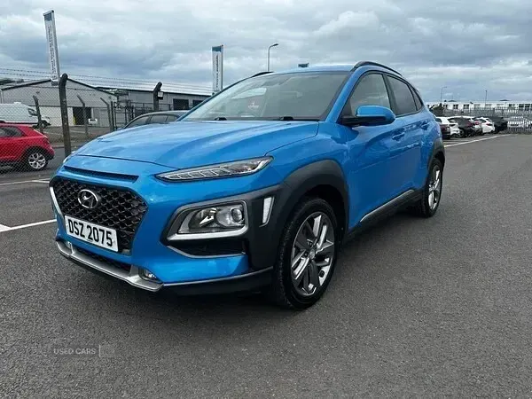 Used Hyundai Kona Premium SE 120 HP (88 kW) 2019 Blue SUV