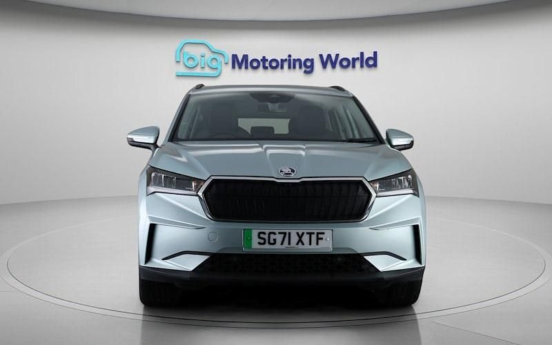 Used Skoda Enyaq iV Loft 150 kW (204 HP) 2021 Silver SUV