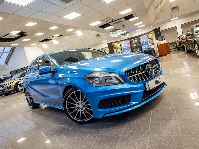 Used Mercedes A220 AMG 2015 Blue Hatchback