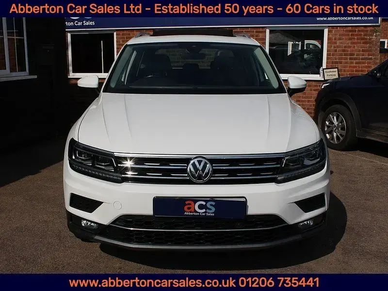 Used VW Tiguan SEL 190 HP (139 kW) 2019 White SUV