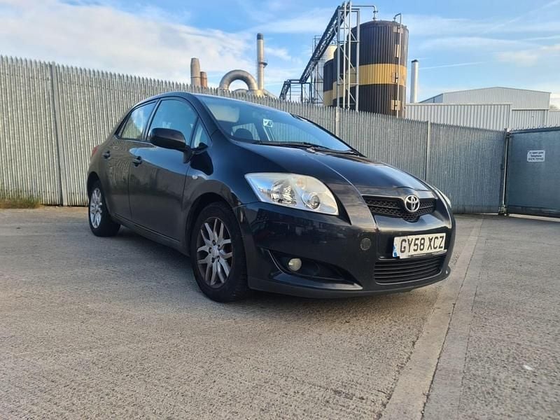 Used Toyota Auris T3 97 HP (71 kW) 2008 Black Hatchback