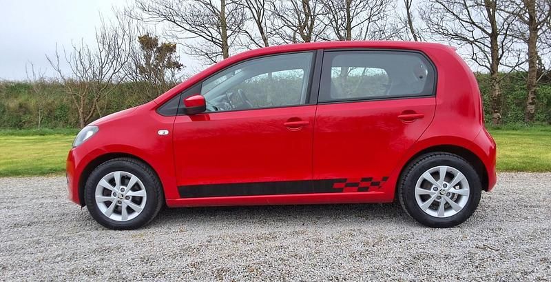 Used Skoda Citigo SE L 75 HP (55 kW) 2016 Red Hatchback