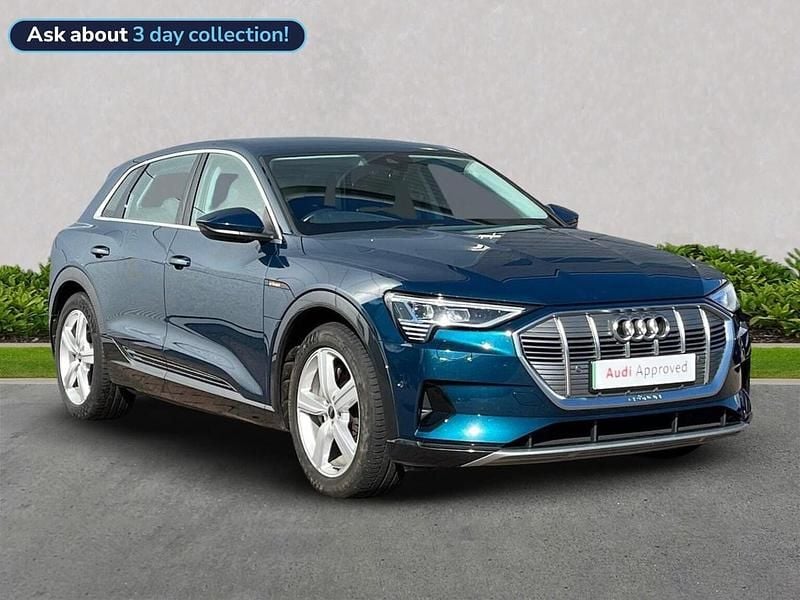 Blue Used 2020 Audi e-tron Advanced SUV | £19,578 (Good price) - Image 1/4