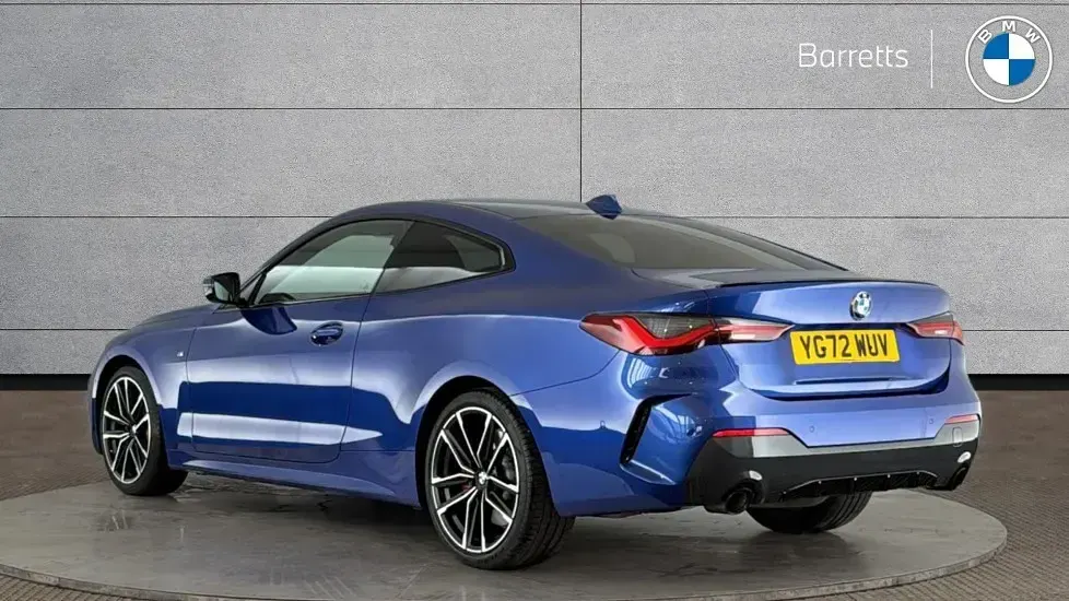 Used BMW 420 M Sport 190 HP (139 kW) 2022 Blue Coupe