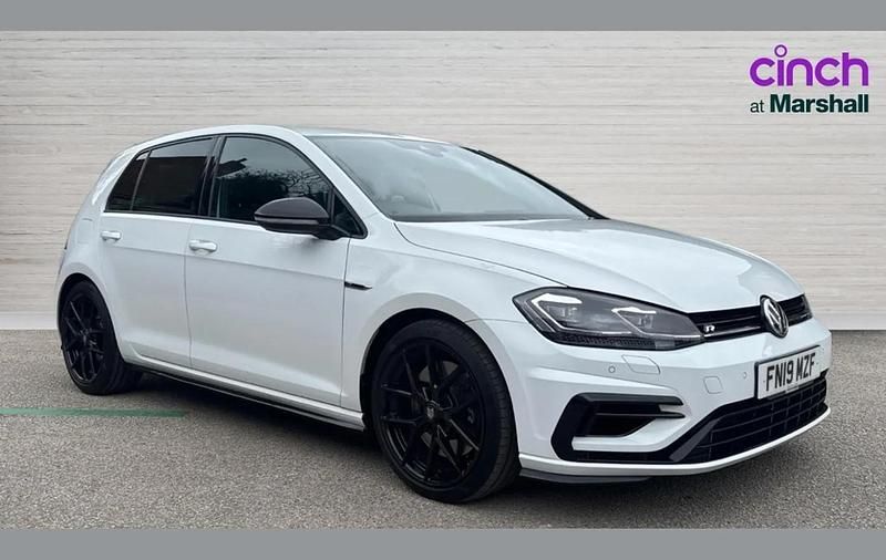Used VW Golf VII R 300 HP (220 kW) 2019 White Hatchback