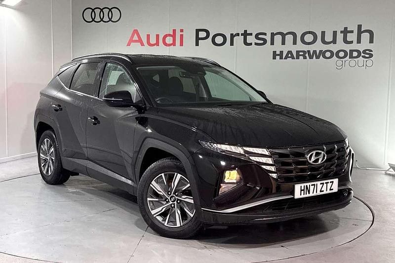 Black Used 2021 Hyundai Tucson SE SUV | £17,190 (Fair price) - Image 1/4
