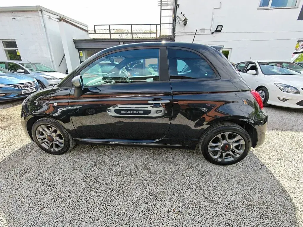 Used Fiat 500 S 69 HP (50 kW) 2019 Black Hatchback