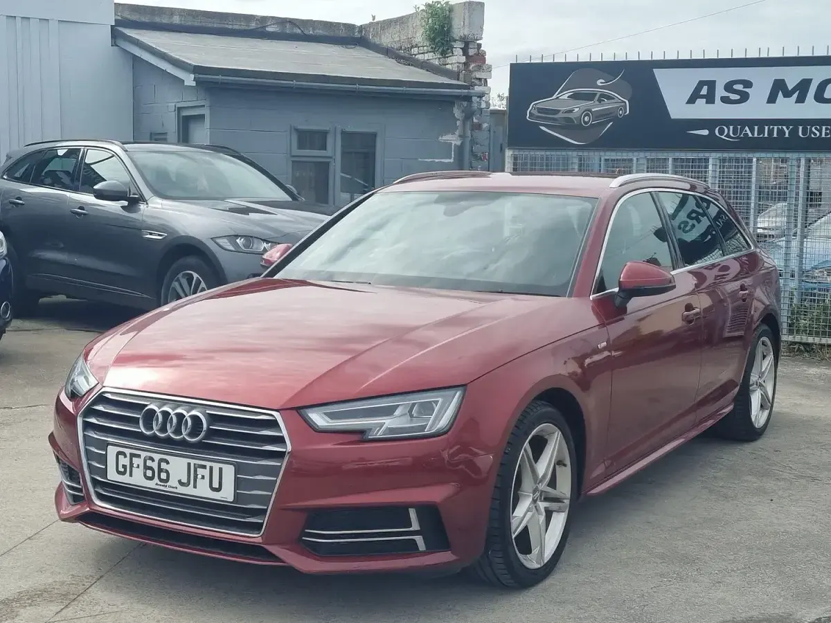 Used Audi A4 S-Line 190 HP (139 kW) 2016 Red Estate