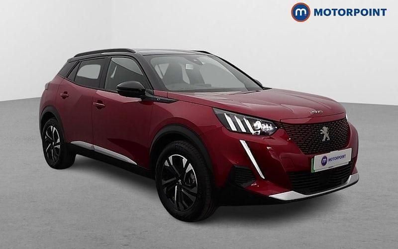 Red Used 2023 Peugeot e-2008 GTi SUV | £16,999 (Fair price) - Image 1/4