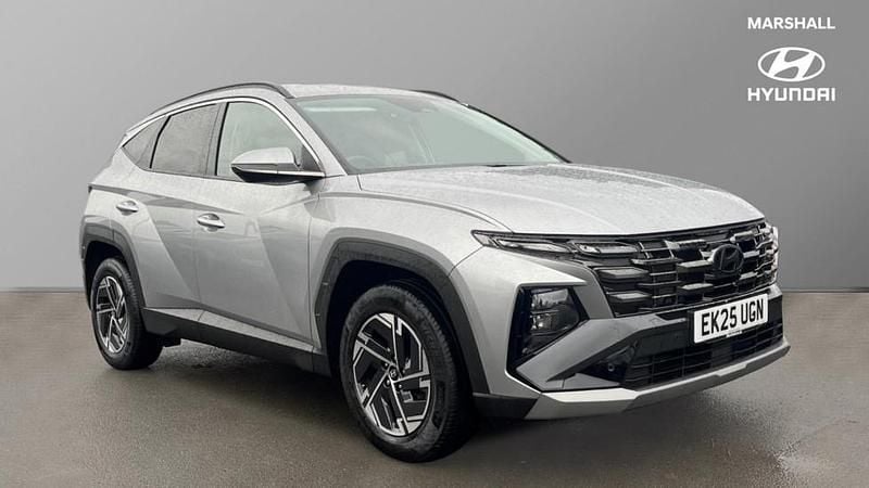 Shimmering slvr Used 2025 Hyundai Tucson Advanced SUV | £22,438 (Super price) - Image 1/4