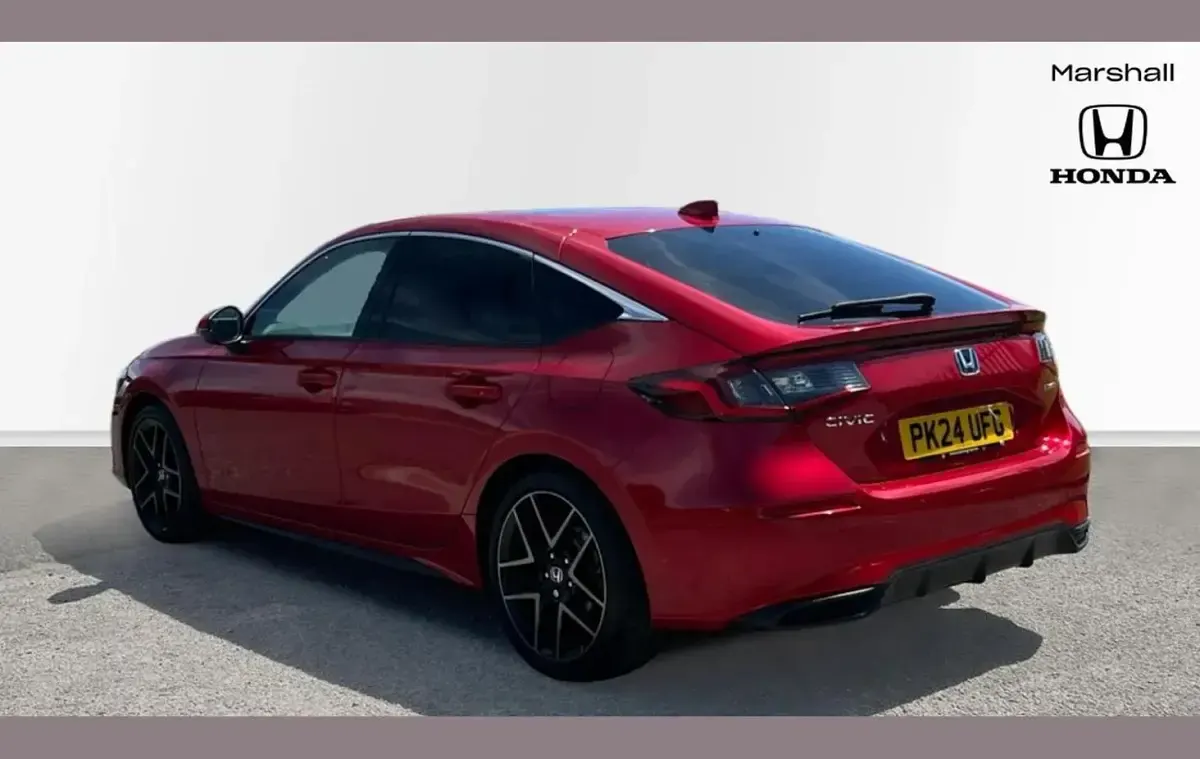 Used Honda Civic Advance 143 HP (105 kW) 2024 Red Hatchback