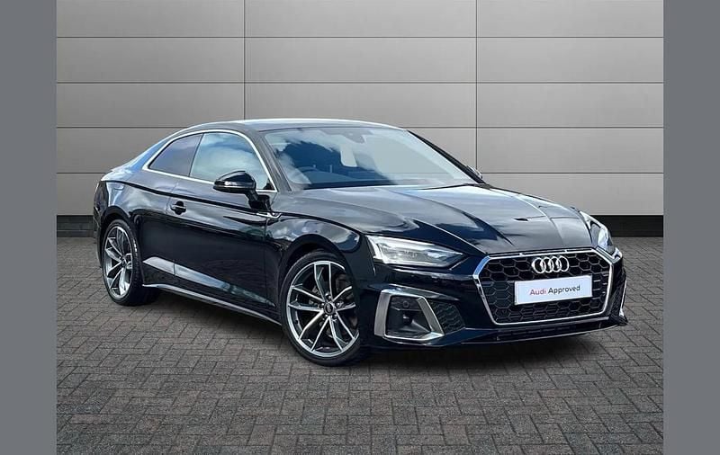 Used Audi A5 S-Line 147 HP (108 kW) 2024 Black Coupe