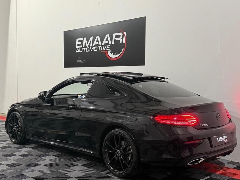 Used Mercedes C200 AMG line 2020 Black Coupe