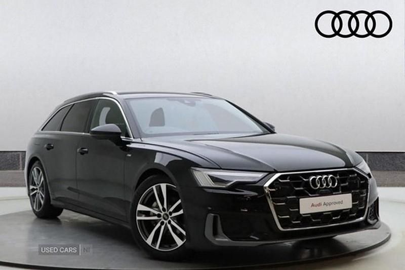 Used Audi A6 S-Line 2024 Black Estate