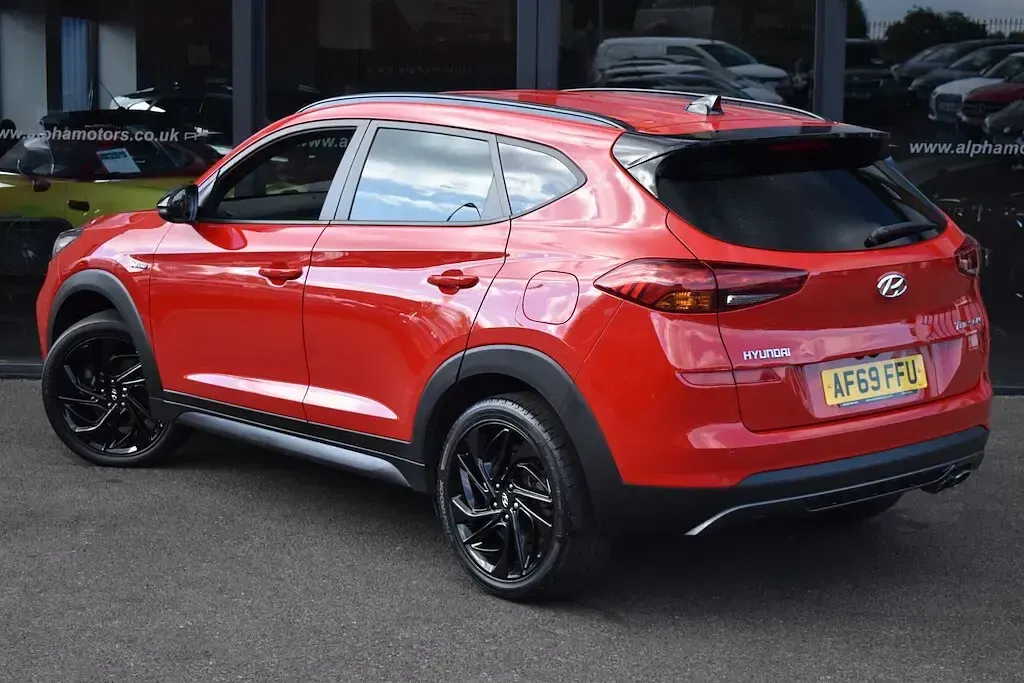 Used Hyundai Tucson N Line 177 HP (130 kW) 2019 Red SUV