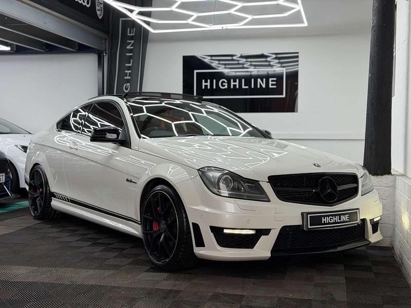 Used Mercedes C63 AMG AMG 2013 White Coupe